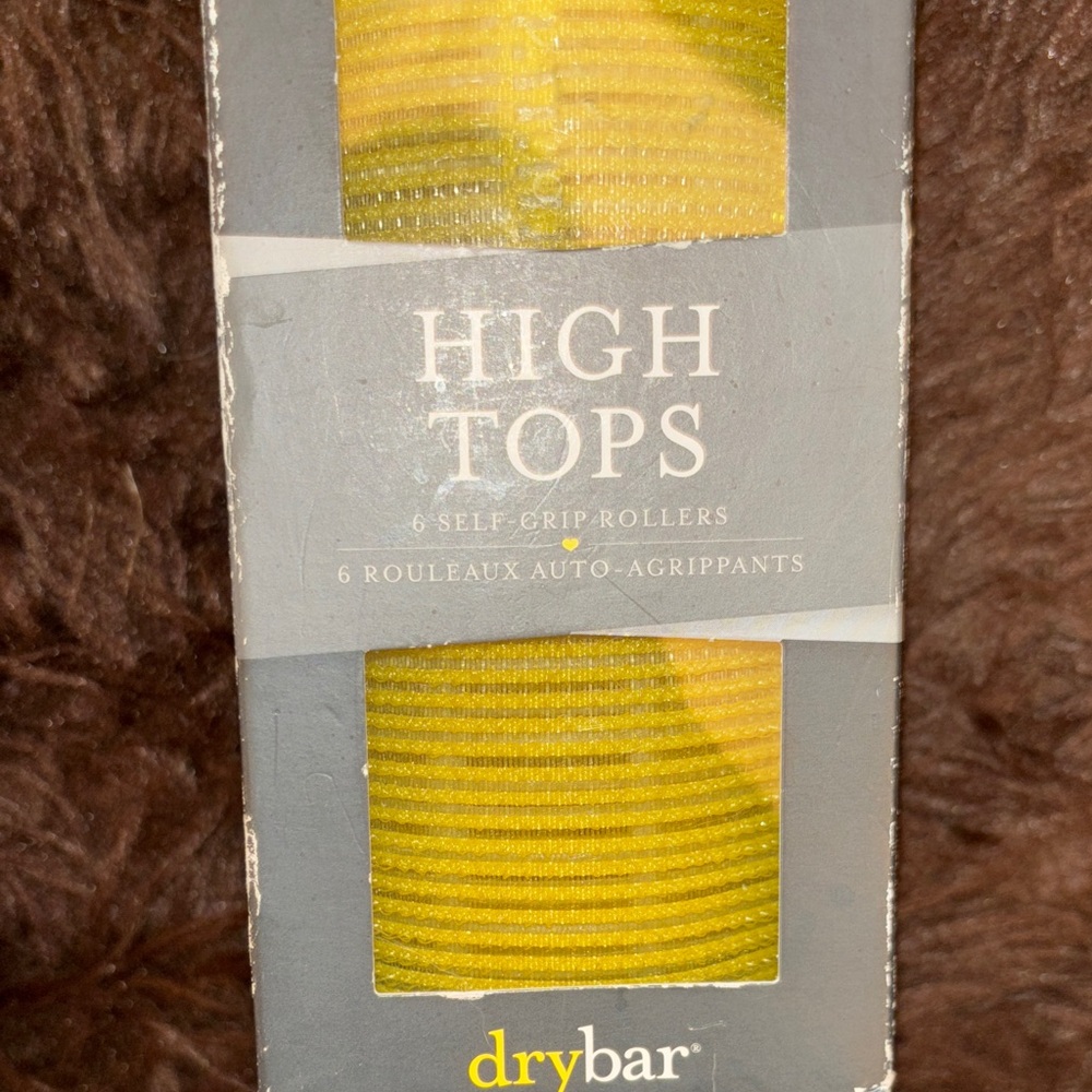 Drybar High Tops Vibrant Yellow Rollers